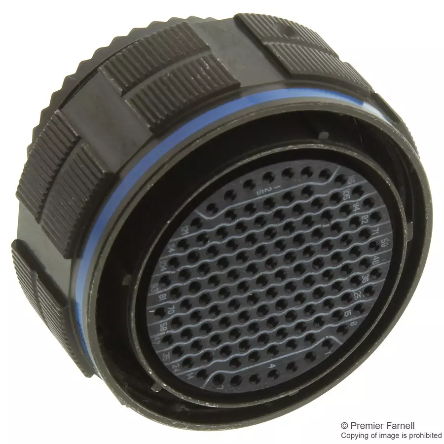 AMPHENOL AEROSPACE CIRCULAR CONNECTOR PLUG SIZE 25 128 POSITION, CABLE, D38999/26WJ35SN