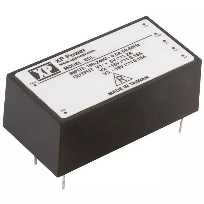 XP POWER AC/DC PSU, DUAL O/P, 15W, ENCAPS, ECL15UD02-E