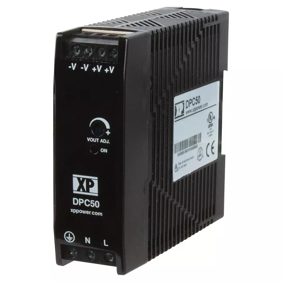 XP POWER POWER SUPPLY, AC-DC, 12V, 4A, DPC50US12