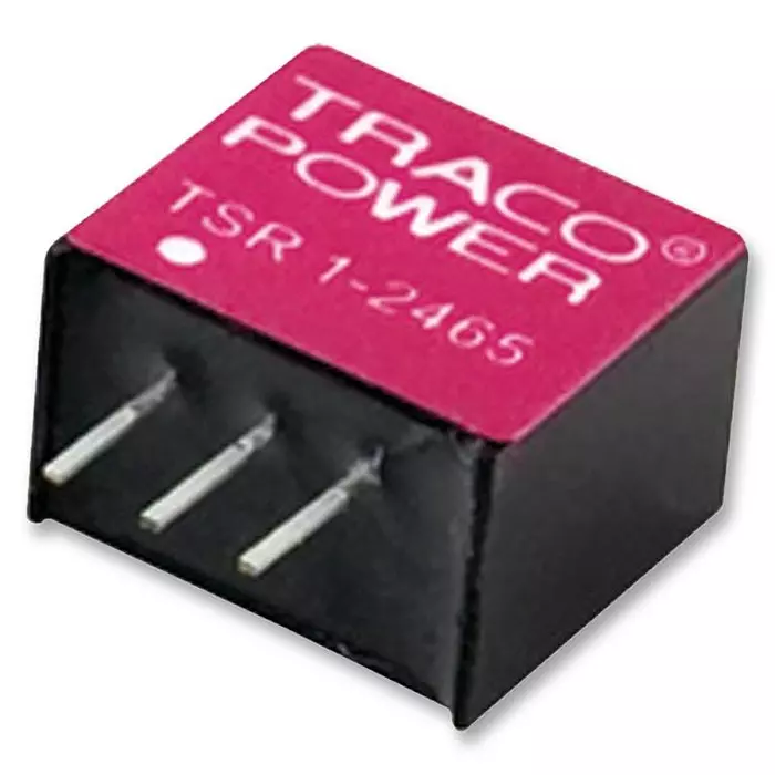 TRACO POWER CONVERTER, DC-DC, 6.5V, 6.5W, TSR 1-2465
