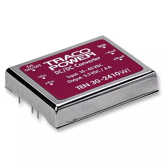 TRACO POWER CONVERTER, DC/DC, 30W, 12V, TEN 30-2412WI