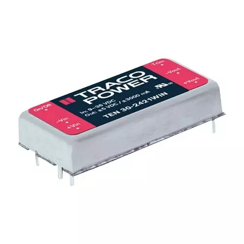 TRACO POWER DC/DC, 5V/6A/30W, TEN 30-2411WIN