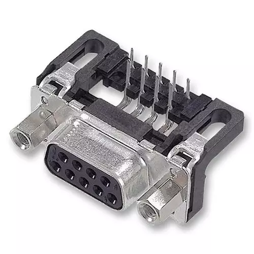 Harting D Sub Connectors D SUB, RECEPTACLE, R/A, 2.54MM, 50WAY, 09 66 512 7601