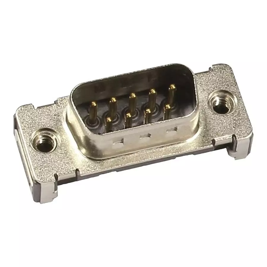 Harting D Sub Connectors D SUB, PLUG, SMT, M3, 9WAY, 09 55 129 6811 741