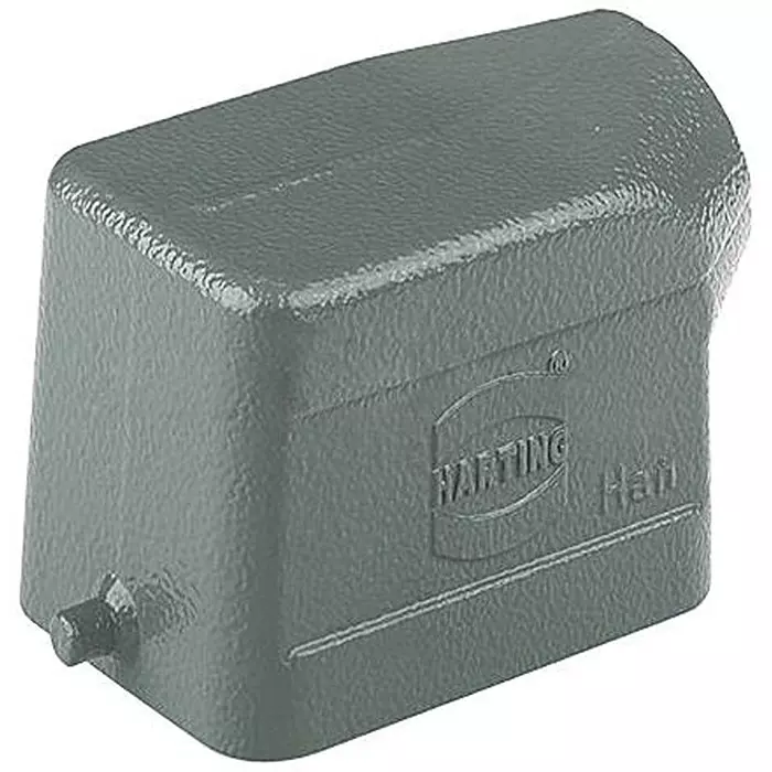 Harting Heavy Duty Hoods / Housings / Bases HOOD, 6B, SIDE ENTRY, ALUMINIUM, 09300061541