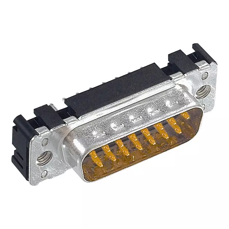 Harting D Sub Connectors D-SUB CONN, PLUG, 9POS, TH, 09651616713
