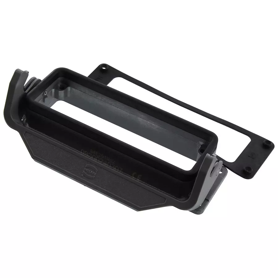 Harting Heavy Duty Hoods / Housings / Bases BULKHEAD HOUSING, SIZE 24B, METAL, 09300240307