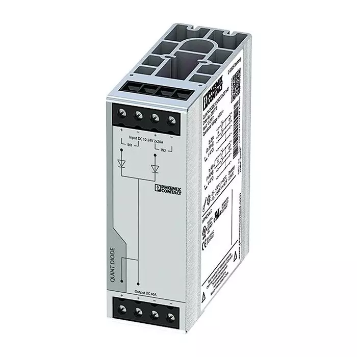 Phoenix Contact Power Supply Accessories DIODE MODULE, DIN RAIL, UPS, 2907719
