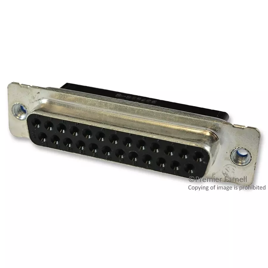 AMP - TE CONNECTIVITY D SUB SHELL, RECEPTACLE, SIZE 3, STEEL, 207516-5