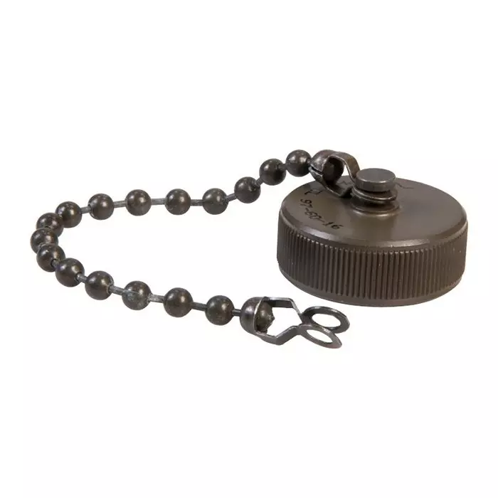 AMPHENOL INDUSTRIAL RECEPTACLE PROTECTION CAP, METAL, 9760-16.