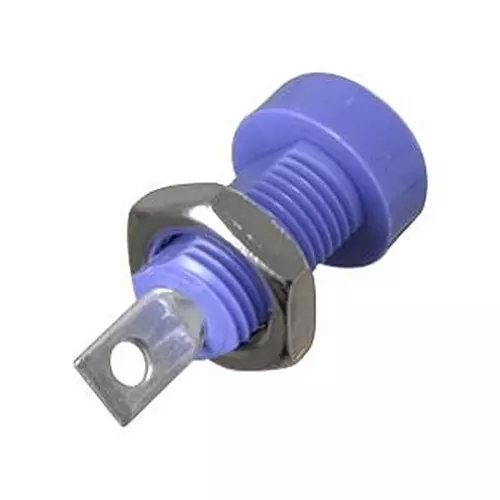 JOHNSON BANANA JACK, 15A, SOLDER, VIOLET, 108-0912-001
