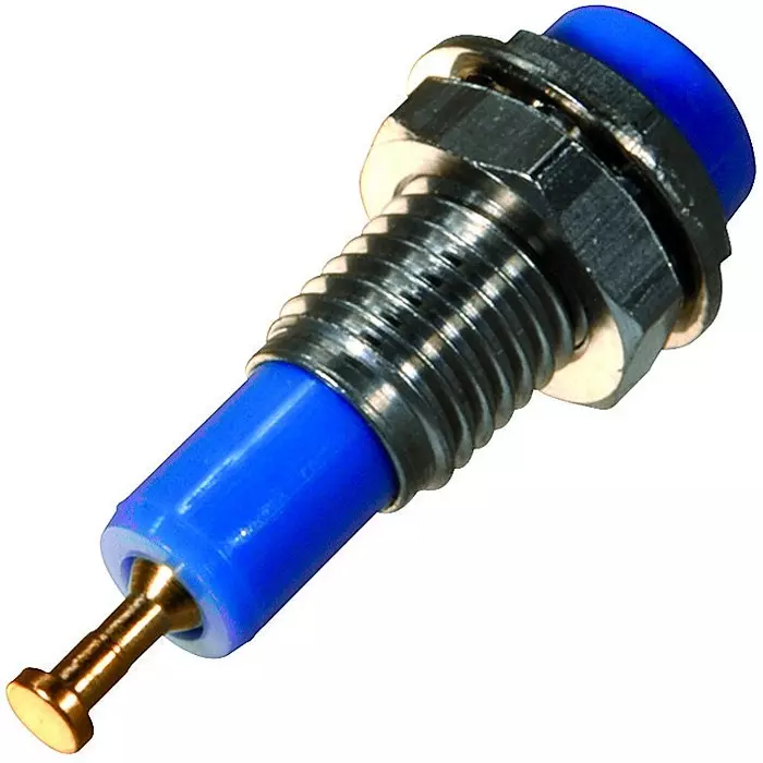 JOHNSON TIP JACK, 5700V, 10A, BLUE, 105-0210-200