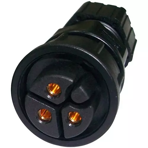 AMPHENOL LTW CIRCULAR CONNECTOR, RECEPTACLE, 3 POSITION, CABLE, PWC-03BFFA-LL7001.