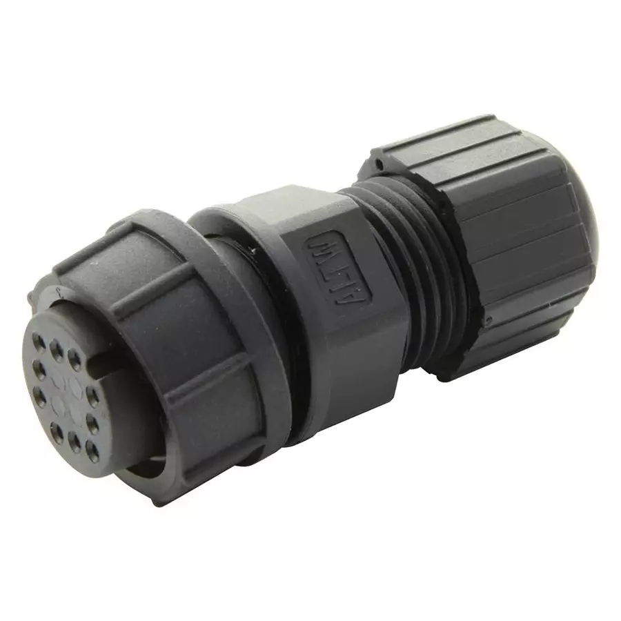 AMPHENOL LTW CIRCULAR CONNECTOR, RCPT, 10POS, CABLE, CD-10BFFA-LL7001