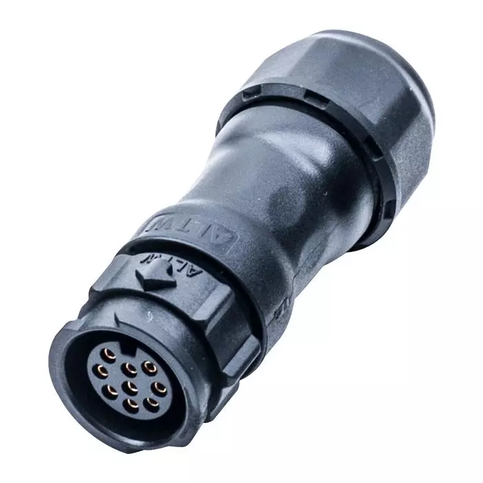 AMPHENOL LTW MIDDLE ASSY X-LOK 05A, MCONN F PIN 9PIN, CD-09BMFA-QL8MP0