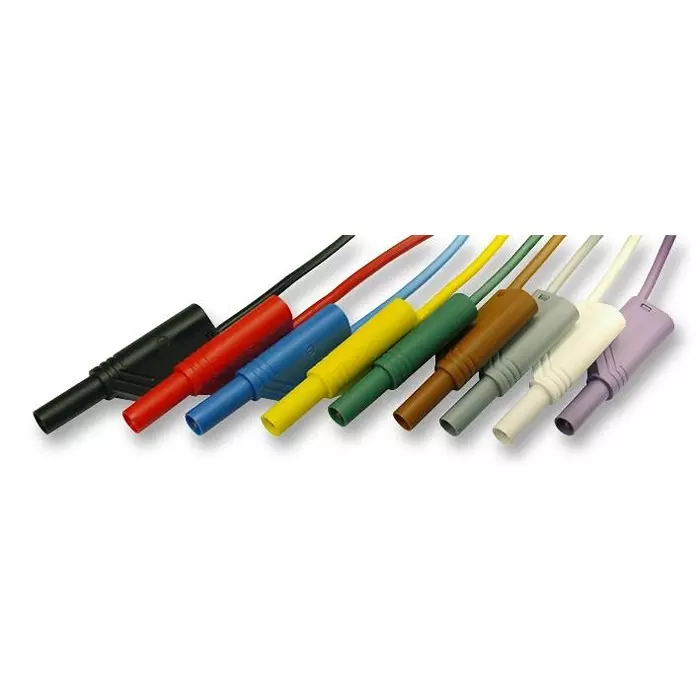 HIRSCHMANN TEST LEAD, YELLOW, 1M, 1KV, 32A, 934088103
