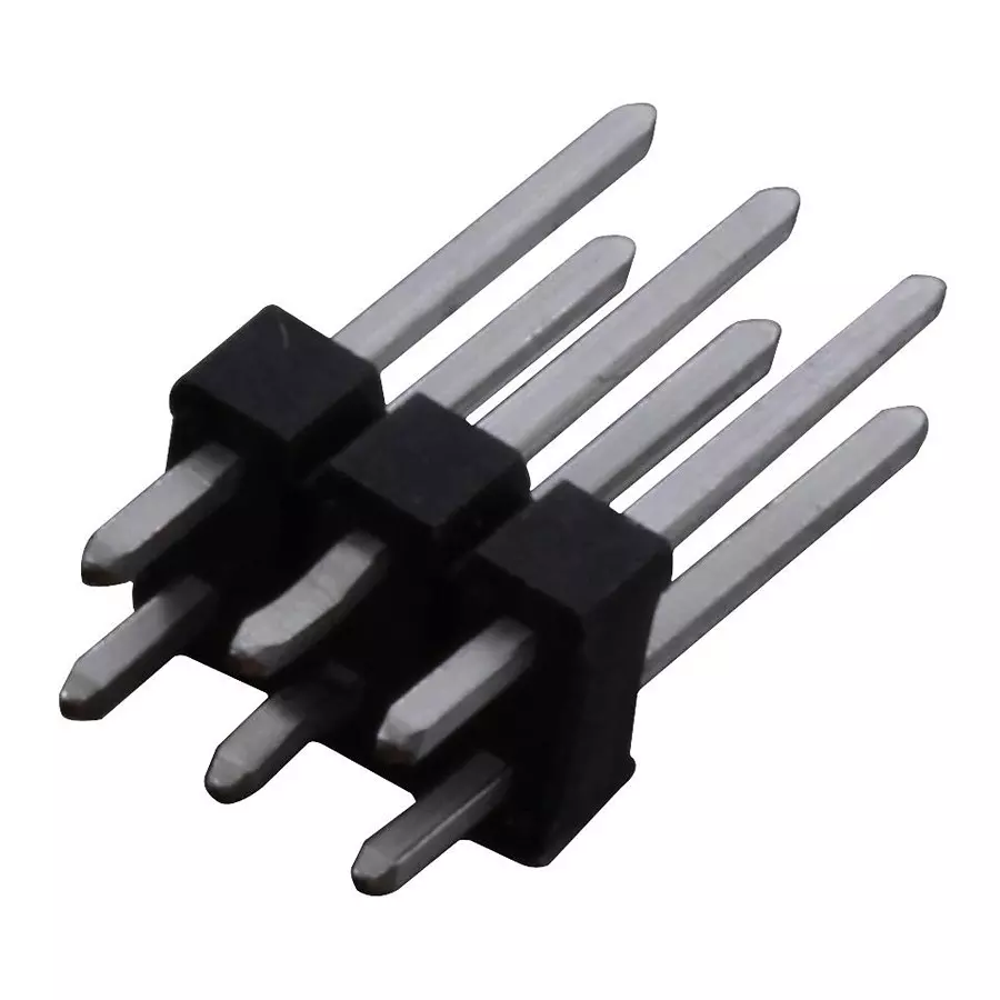 AMPHENOL COMMUNICATIONS SOLUTIONS CONN, HEADER, 6POS, 2ROW, 2.54MM, 78548-406HLF