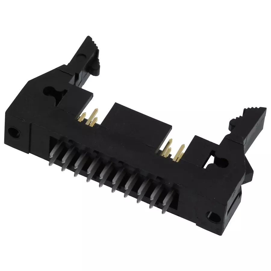 AMPHENOL COMMUNICATIONS SOLUTIONS CONN, HEADER, 20POS, 2ROW, 2.54MM, 65863-067LF