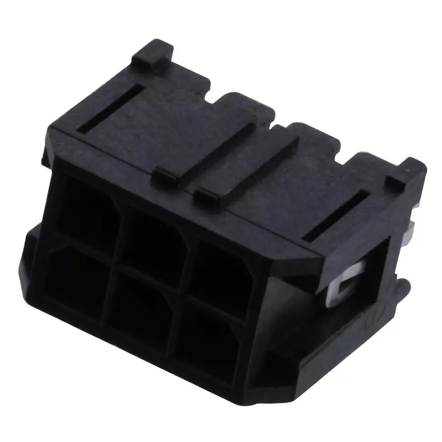 AMPHENOL COMMUNICATIONS SOLUTIONS CONN, HEADER, 6POS, 2ROW, 3MM, G88MP06102CEU