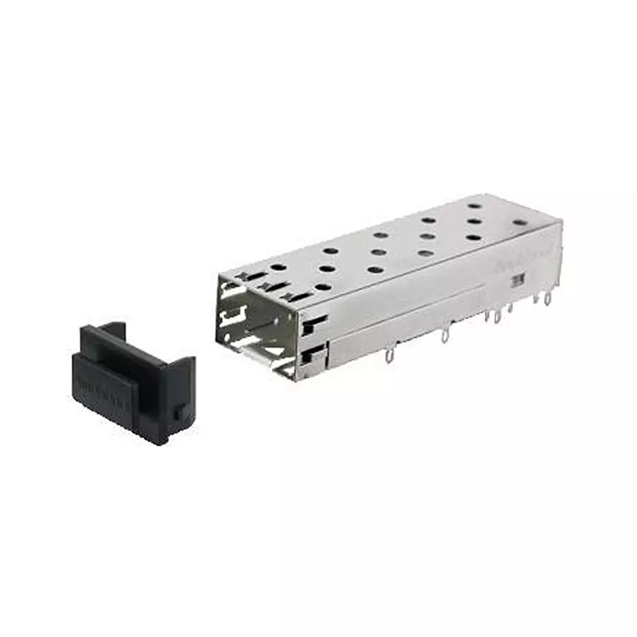 AMPHENOL COMMUNICATIONS SOLUTIONS SFP CAGE, 4PORT, PRESS FIT, U77A41102001