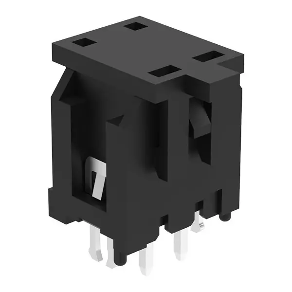 AMPHENOL COMMUNICATIONS SOLUTIONS CONN, HEADER, 4POS, 2ROW, 3MM, THT, G88MP041028CREU