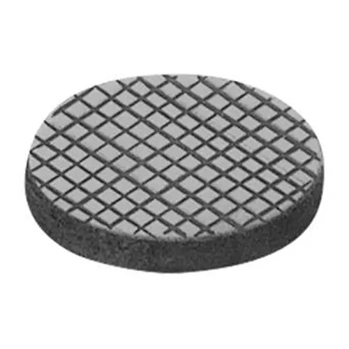 BUD INDUSTRIES RUBBER FOOT, 19.05MM DIA, 3.175MM, BLACK, F8038 (Pack of 10)