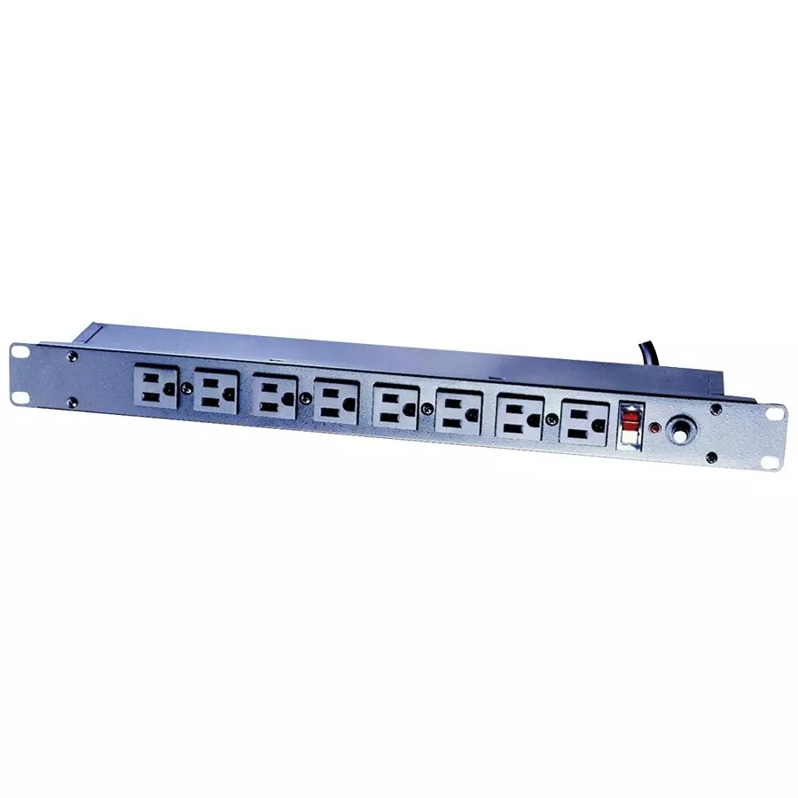 BUD INDUSTRIES POWER OUTLET STRIP, POS-195-S