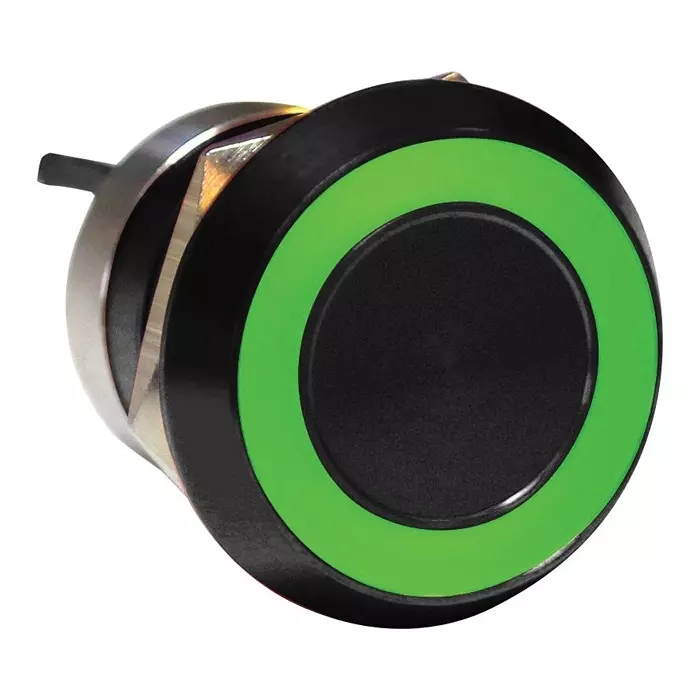 ARCOLECTRIC (BULGIN LIMITED) CAPACITIVE SW, DPDT, 0.01A, 12V, GRN/RED, MC22MCBGR