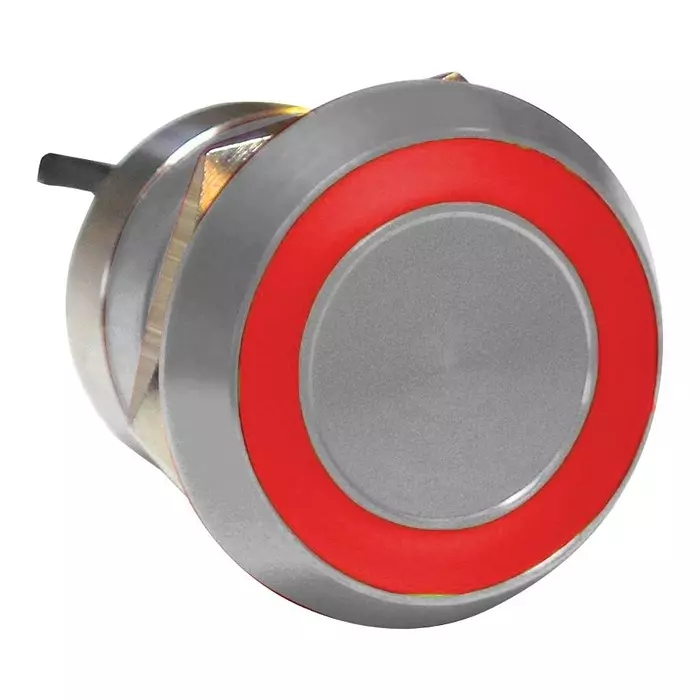 ARCOLECTRIC (BULGIN LIMITED) CAPACITIVE SW, DPDT, 0.01A, 12V, GRN/RED, MC22MCSRG