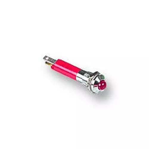 CML INNOVATIVE TECHNOLOGIES LED INDICATOR, 12V, HE-RED, 19040253