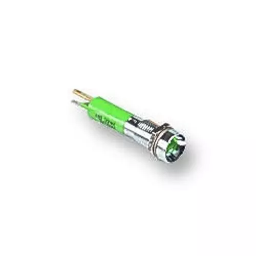 CML INNOVATIVE TECHNOLOGIES LED INDICATOR, 12V, GREEN, 19050251