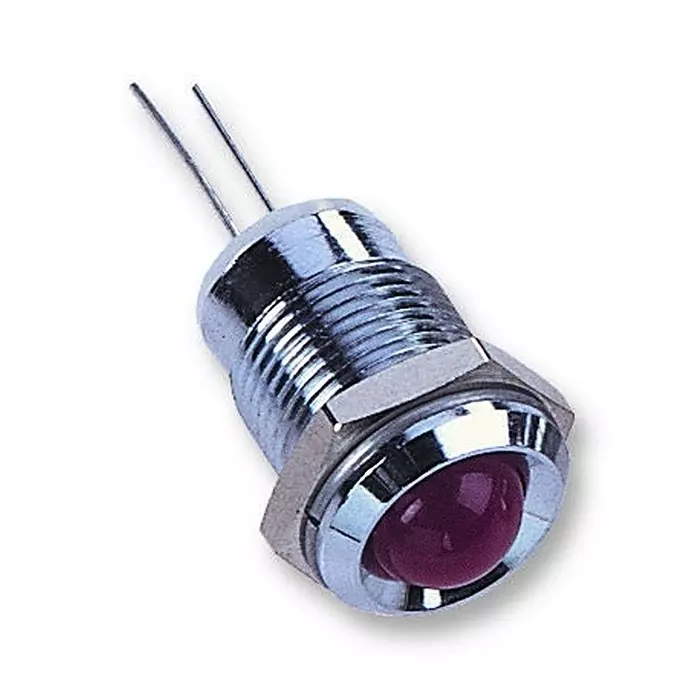 CML INNOVATIVE TECHNOLOGIES LED INDICATOR, 10MM, HE-RED, 19210003