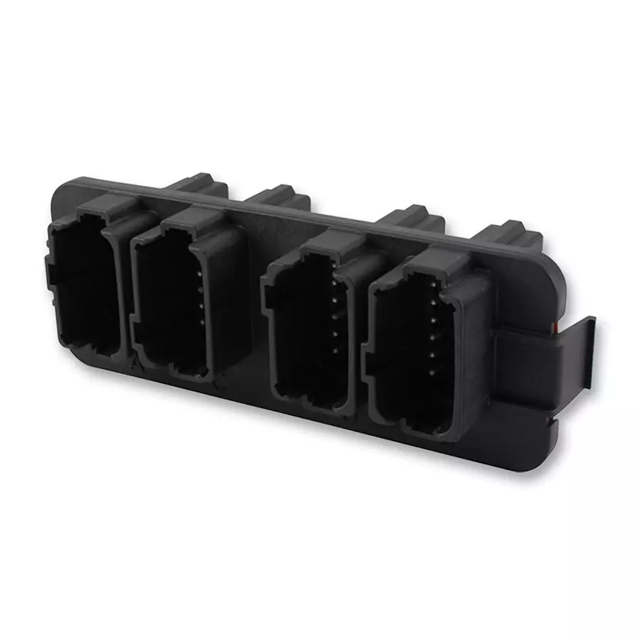 DEUTSCH - TE CONNECTIVITY HEADER, R/A, FOR DT ENCLOSURE, 48WAY, DT13-48PABCD-R015