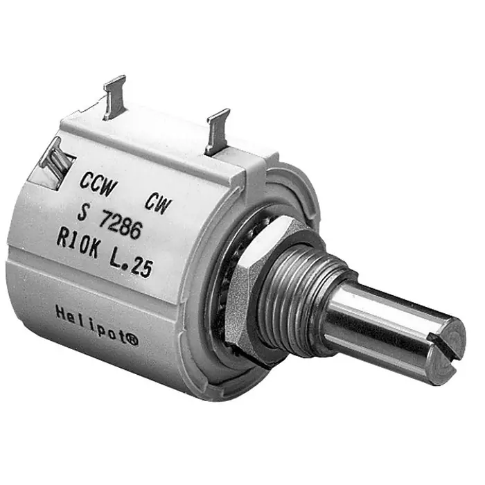 TT ELECTRONICS / BI TECHNOLOGIES WIREWOUND POTENTIOMETER, 50KOHM, 5%, 2W, 7286R50KL.25.