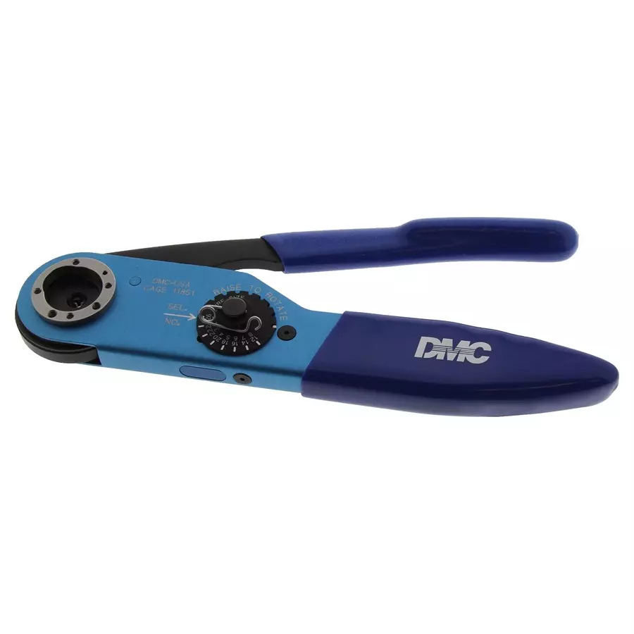 DANIELS Hand Crimp Tool, Adjustable, 26-12Awg, M22520/1-01