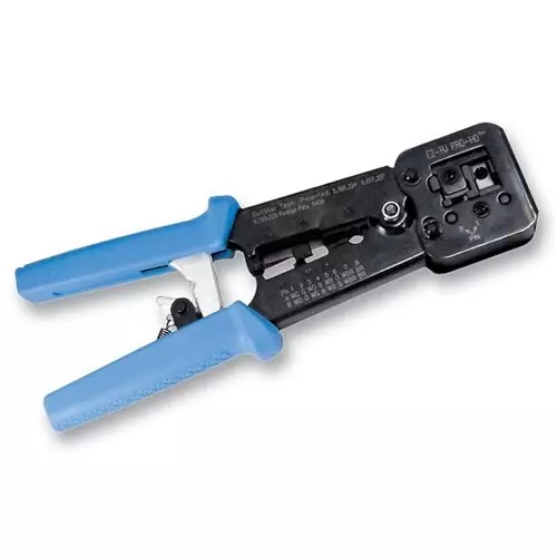 PLATINUM TOOLS Ez-Rjpro Hd Crimp Tool, Shielded Cables, 100054C