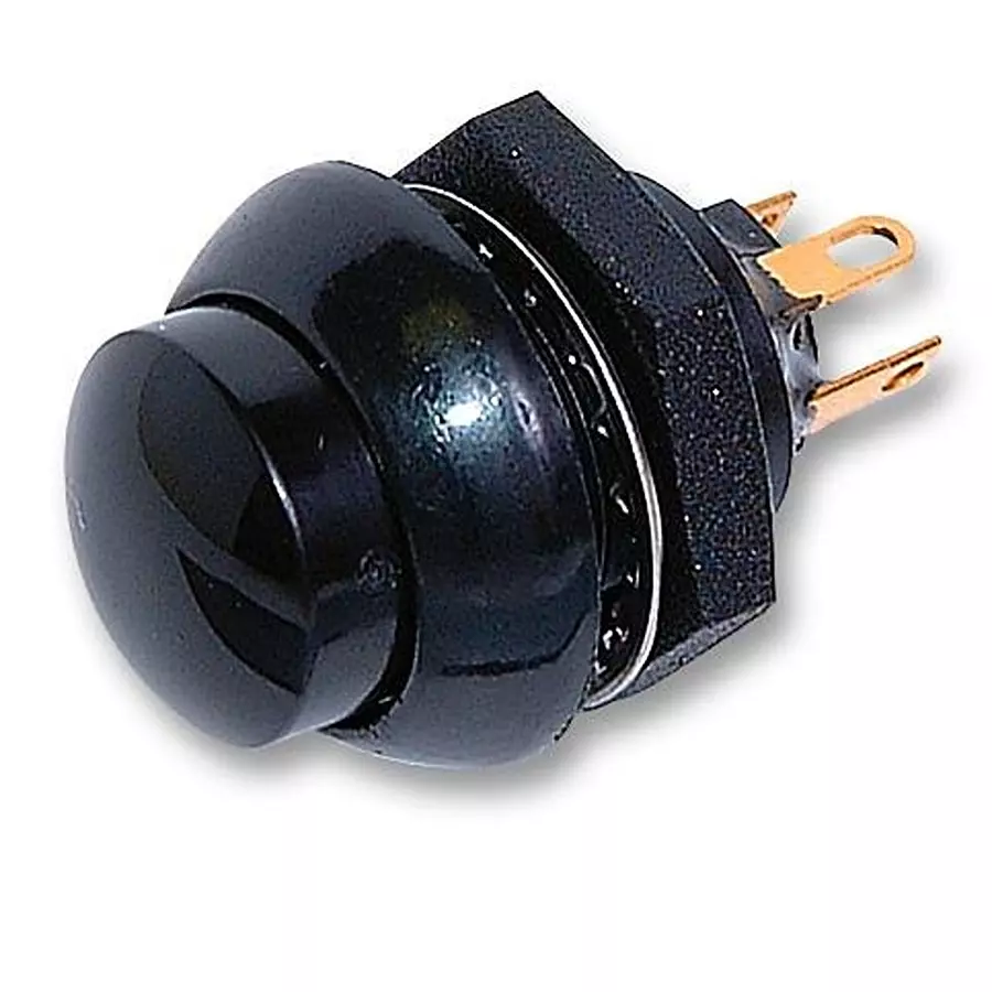 OTTO CONTROLS Switch, Spst, 115V, 5A, Blk, Solder, P9213122