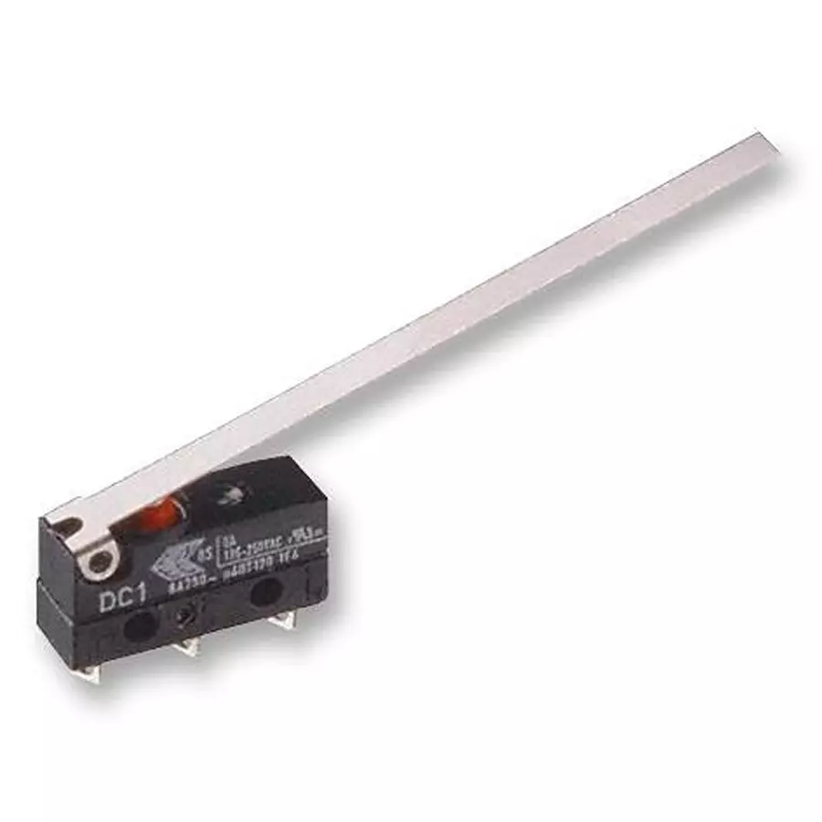 ZF Microswitch, Spdt, Long Lever, DC1C-A1LD