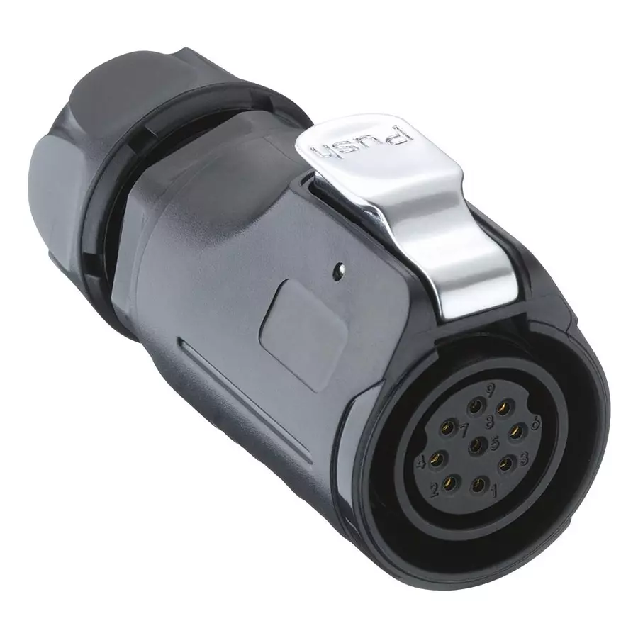 LUTRONIC Sensor Conn, Rcpt, 5Pos, Solder, 2640 05 T12CB T