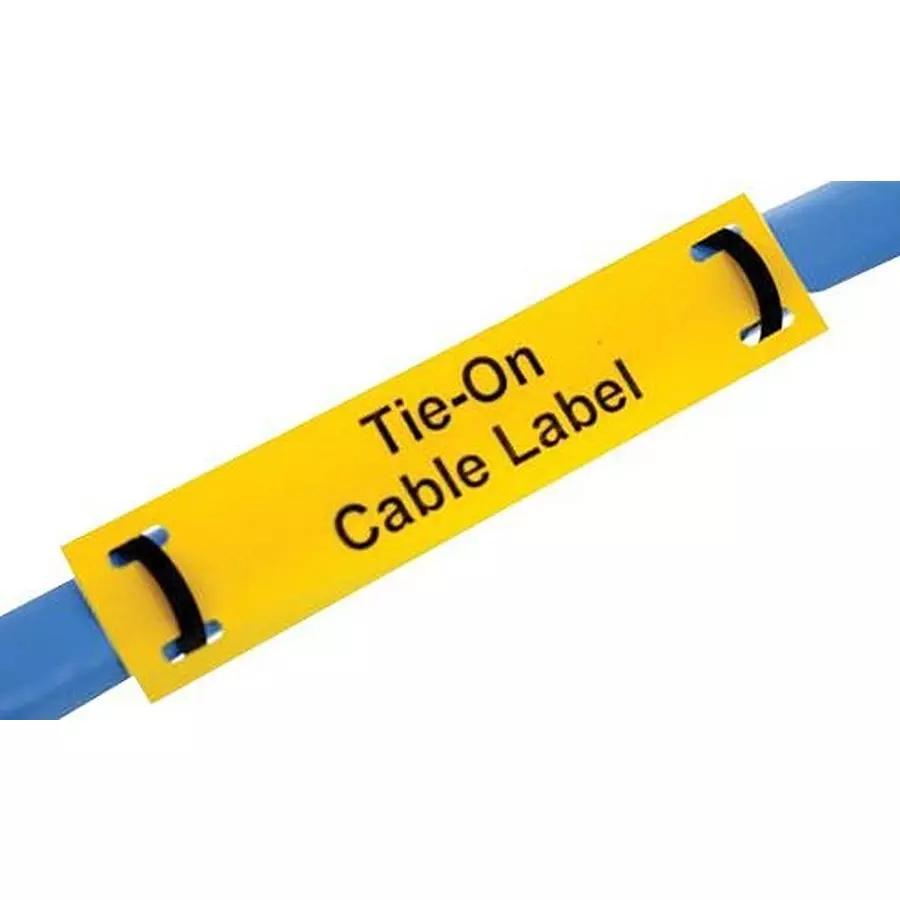 SILVERFOX Label, Yell, 90X13Mm, 40/Sheet, LM9013LY (Pack of 10)