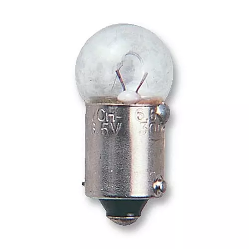 LUX Lamp, Ba9S, 12V, 2.2W, 6240-99-995-4739 (Pack of 5)