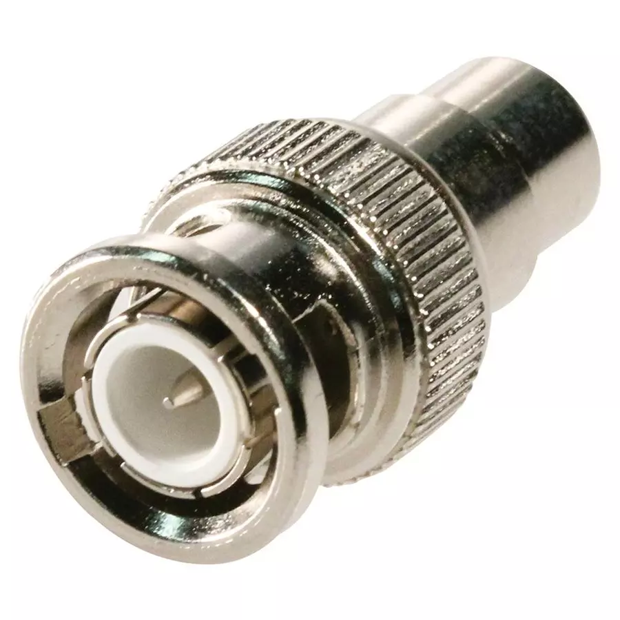 AIM CAMBRIDGE - CINCH CONNECTIVITY Rf/Coaxial Adapter, Rca Jack-Bnc Plug, 50 Ohm, 25-7510