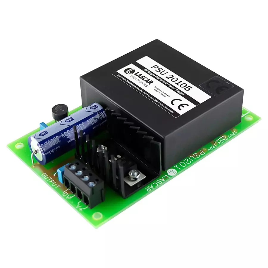 LASCAR Power Supply, Pcb, 5V, 1A, PSU20105