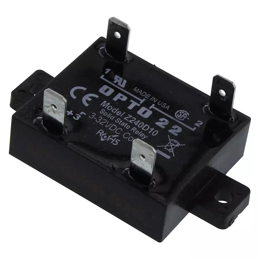 OPTO 22 Ssr, Panel Mount, 280Vac, 32Vdc, 10A, Z240D10