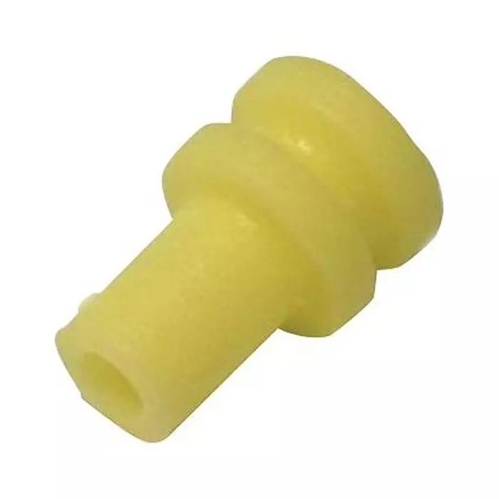 APTIV / DELPHI CABLE SEAL, YELLOW, 1.7-2.1MM, SILICONE, 15305351 (Pack of 100)