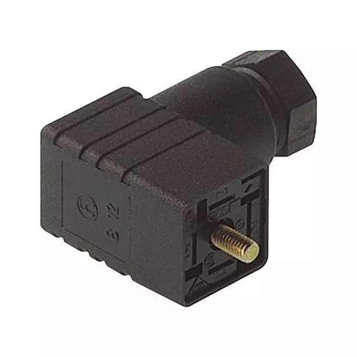 HIRSCHMANN POWER CONN, RCPT, 3+PE, SCREW, CABLE, GDS 307