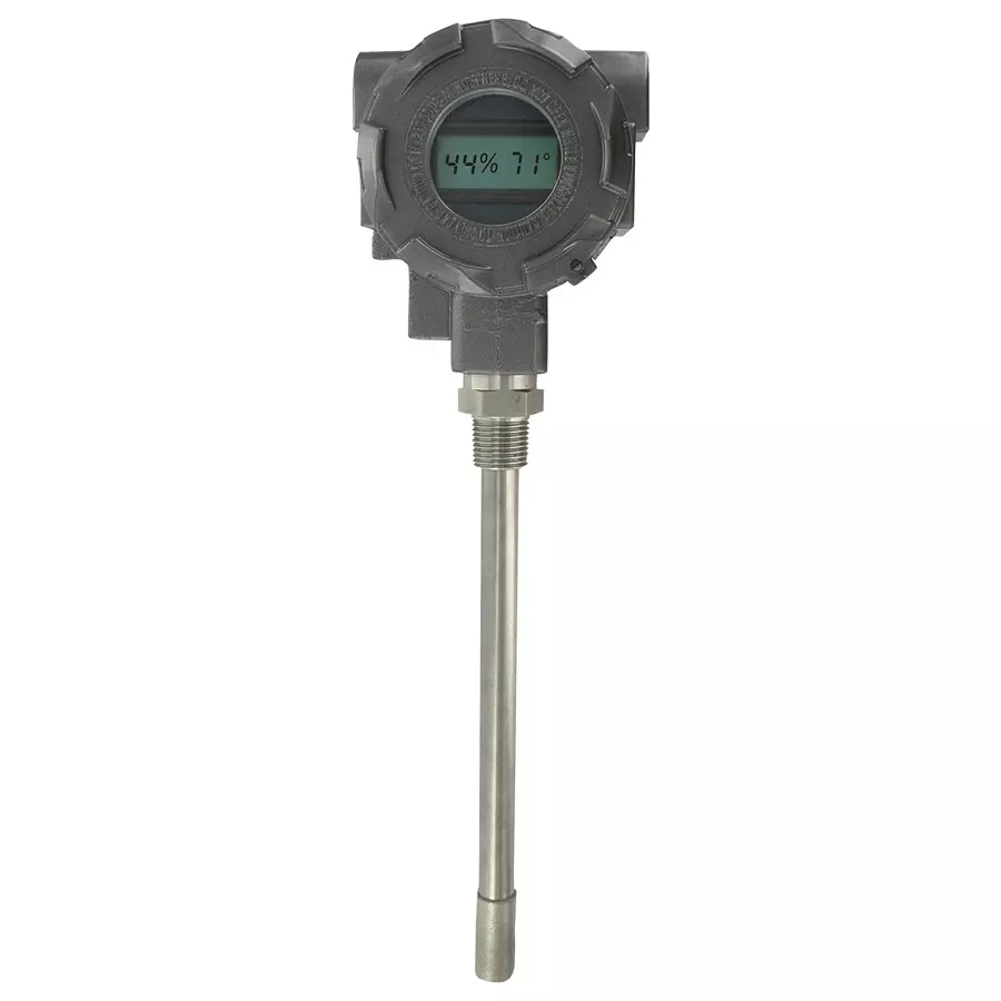 DWYER HUMIDITY/TEMP TRANSMITTER, 0%-100%, 28V, HHT-IT-LCD.