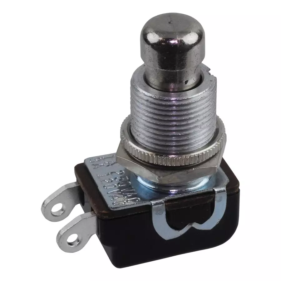 EATON SWITCH, PUSHBUTTON, SPST, 3A, 250V, 7835K11A