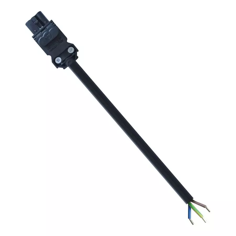 NVENT HOFFMAN CABLE, POWER, EL LED, BLACK, 2M, ELC2001PBUL