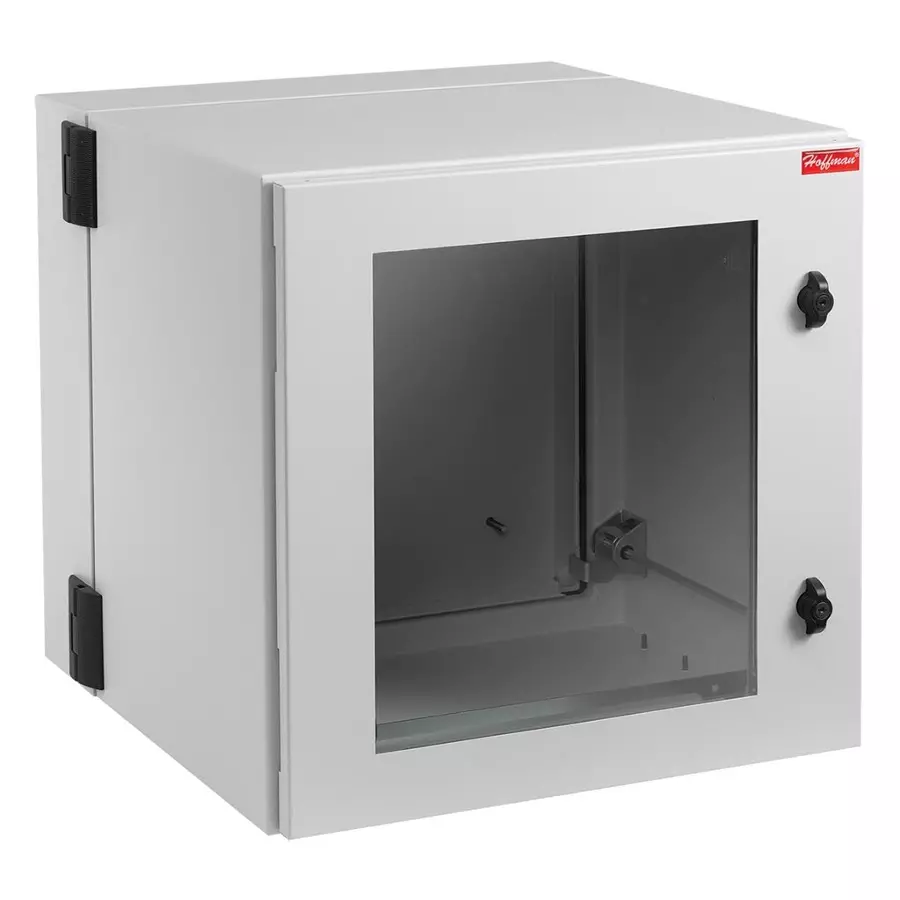 NVENT HOFFMAN 19" WALL CABINET, MILD STEEL, 12U, PTHW242430G2